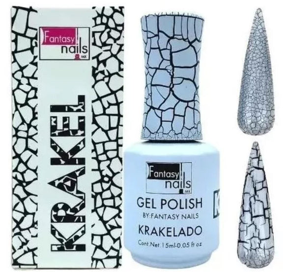 GEL POLISH KRAQUELADO BLANCO
