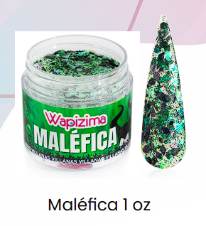 Wapizzima Acrílico Maléfica 1 oz (Villanas)