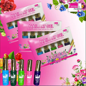 Colección  Linner Nail Gel Floral