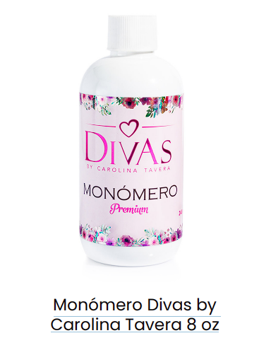 Monómero Divas by Carolina Tavera 8 oz