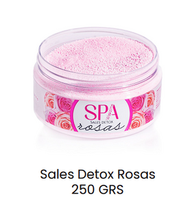 Sales detox rosas 250 gr