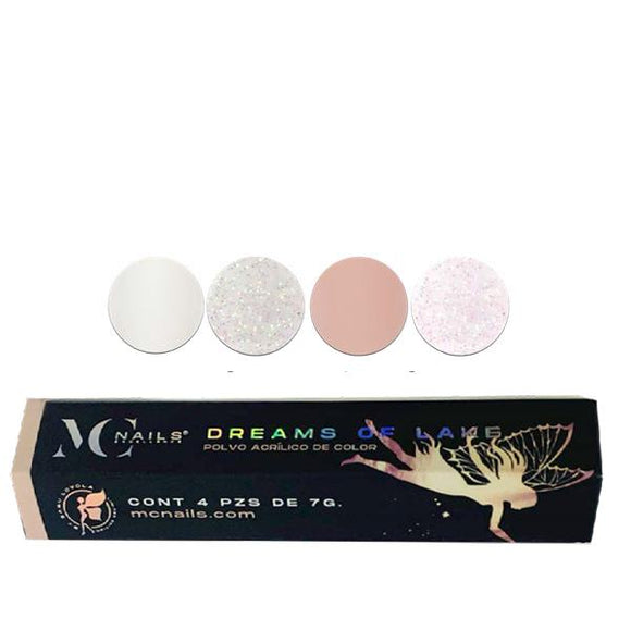Colección de acrílicos DREAMS OF LAKE 4pz