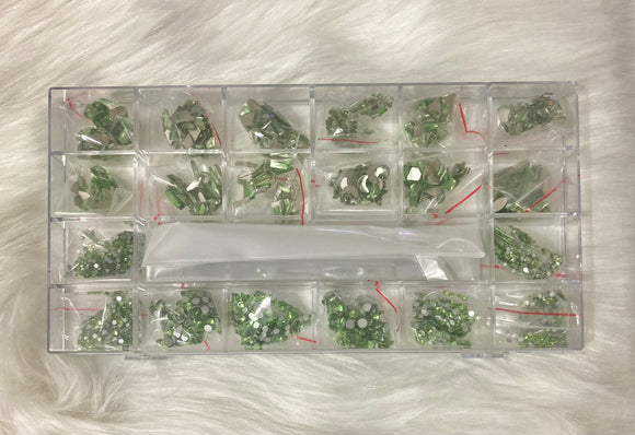 Cristal verde 4700 pz