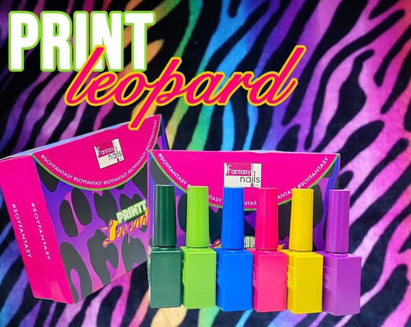 Colección de Geles Leopard Print