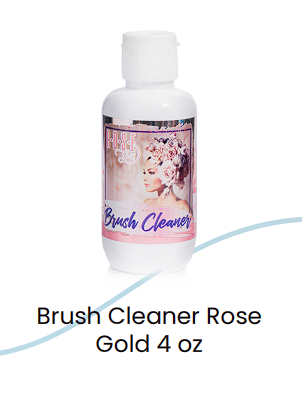 Brush Cleaner Rose Gold 4 oz