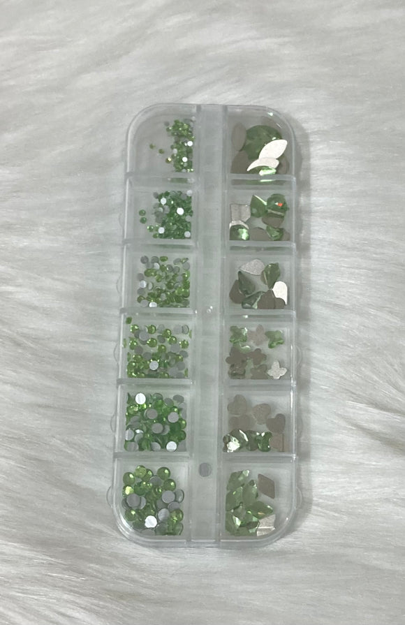 Cristal verde 600 pz