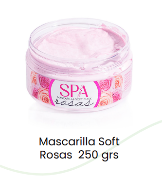 Mascarilla soft rosas