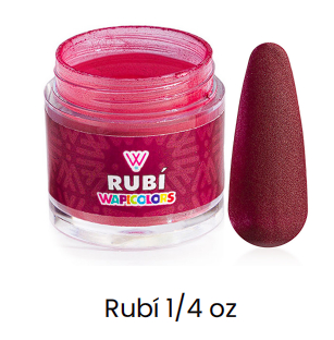 Wapissima Acrílico Rubí 1/4 oz