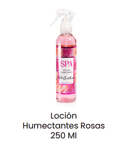 Locion humectante rosas