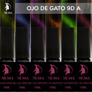 Gama Gel Mussa Ojo de Gato 9D Galaxy A