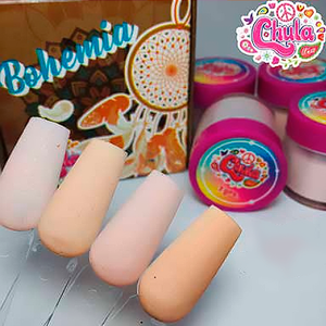Chula Colección de Acrílico 4 pzas Bohemia