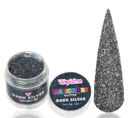 W. GLITTER 1/4 OZ NW DARK SILVER