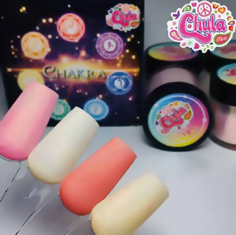 Chula Colección de Acrílico 4 pzas Chakra