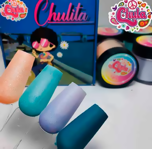 Chula Colección de Acrílico 4 pzas Chulita