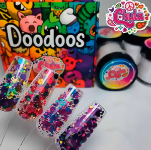 Chula Colección de Acrílico 4 pzas Doodoos