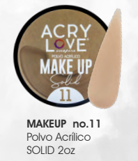 Makeup No.11 Polvo Acrílico Solid 2oz