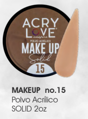 Makeup No.15 Polvo Acrílico Solid 2oz