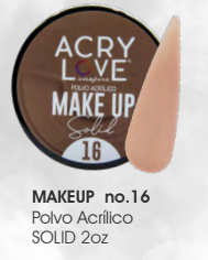 Makeup No.16 Polvo Acrílico Solid 2oz
