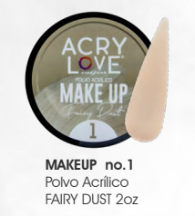 Makeup No.1 Polvo Acrílico FAIR DUST 2oz