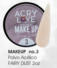 Makeup No.3 Polvo Acrílico FAIR DUST 2oz