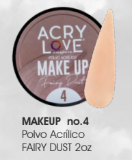 Makeup No.4 Polvo Acrílico FAIR DUST 2oz