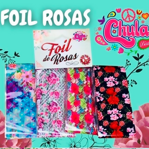 Foil Rosas 1m