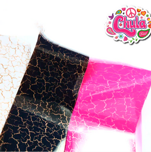 Foil Craquelado 1m