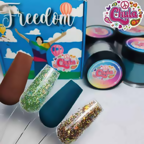 Chula Colección de Acrílico 4 pzas Freedom
