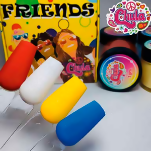 Chula Colección de Acrílico 4 pzas Friends