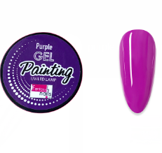 GEL PAINTING PURPLE