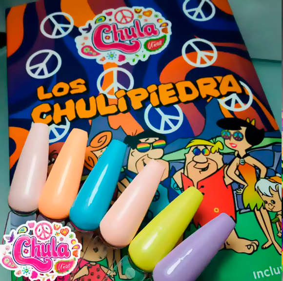 Chuli Gama Gel 6 pzas Chuli piedra