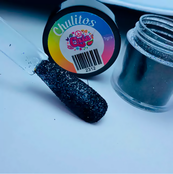 Chulito Glitter Negro