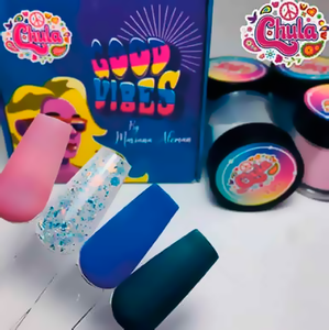 Chula Colección de Acrílico 4 pzas Good Vibes