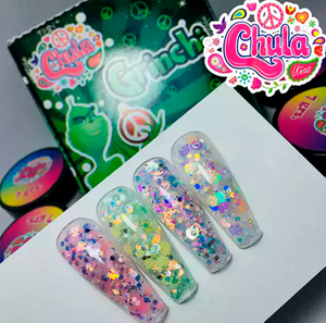 Chula Colección de Acrílico 4 pzas Grinchi