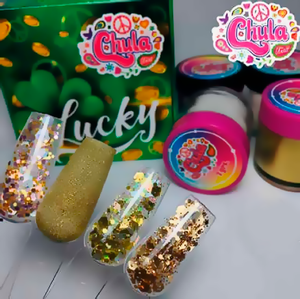 Chula Colección de Acrílico 4 pzas Lucky