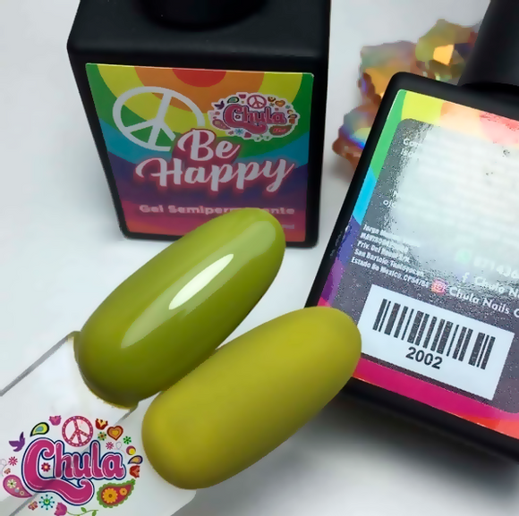 Nueva Línea de Gel BE HAPPY NO. 2002 12 ml