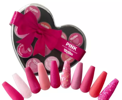 ESTUCHE CORAZON PINK