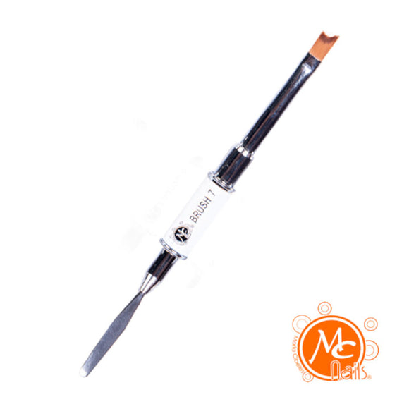 Pincel para Gel BRUSH con Espatula MC #7