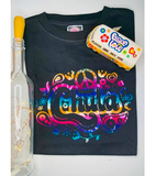 Playera Tornasol Arcoíris Grande