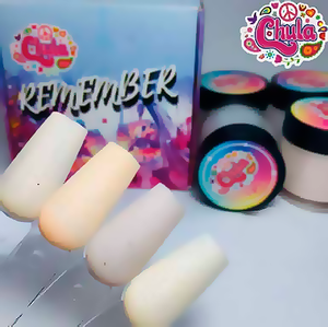 Chula Colección de Acrílico 4 pzas Remember