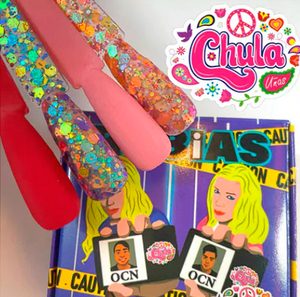 Chula Colección de Acrílico 4 pzas Rubias