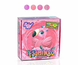 C. REBEL PINK ZOO 4 PZAS FLAMINGO