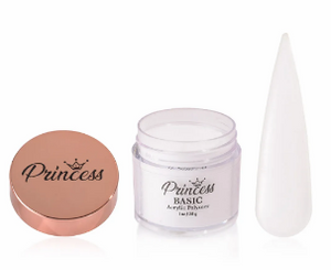 ACRILICO BASIC  PRINCESS CRISTAL BLANCO  1 OZ