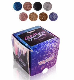 COLECCION 8 PZAS GLITTERS