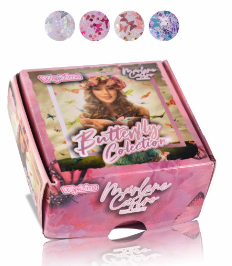 COLECCION 4 PZAS BUTTERFLY