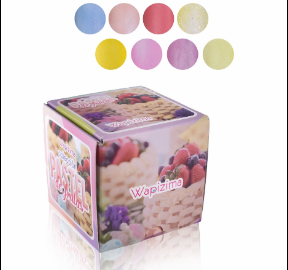 COLECCION 8 PZAS P. DE FRUTAS