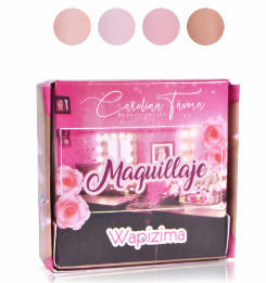 COLECCION 4 PZAS MAQUILLAJE