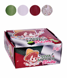 C. REBEL PINK 4 PZAS VIVA MEXICO