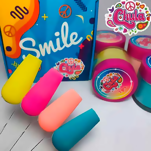 Chula Colección de Acrílico 4 pzas Smile