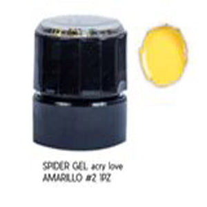 Spider Gel color Amarillo #2 1pz